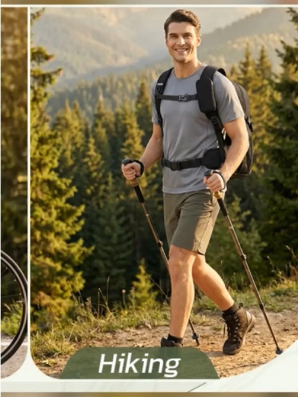 Tilymol black 25L travel/hike backpack
